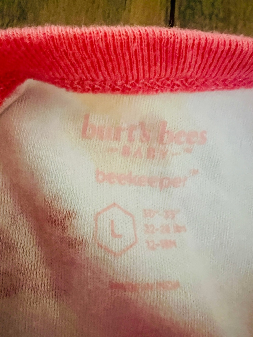 2 Girl’s Cotton Light Sleep Sacks - Burt’s Bees, Size 12-18m - Picture 9 of 9